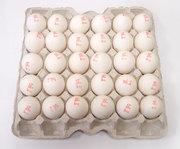 Яйцо куриное столовое нефасованное 1-ой категории Шымкент